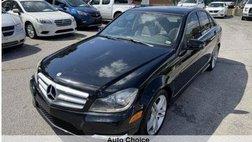 2013 Mercedes-Benz C-Class C 300 Luxury Sedan 4MATIC