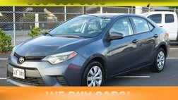 2014 Toyota Corolla LE
