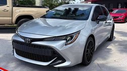 2020 Toyota Corolla Hatchback SE Nightshade Edition
