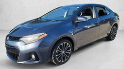 2016 Toyota Corolla S Plus