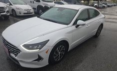 2021 Hyundai Sonata Hybrid Blue