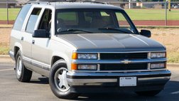 1999 Chevrolet Tahoe LS 1500 4DR 5.7 RWD Pewter 176k mls Lowered 4/4 TX Truck