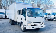 2019 Isuzu CREW CAB BOX TRUCK + V8 GASOLINE + NO CDL