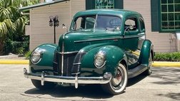 1940 Ford 1940 FORD DELUXE 18,853 ORIGINAL MILES