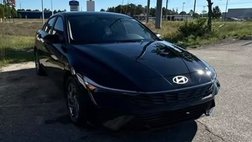 2025 Hyundai Elantra Hybrid Blue