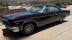 1966 Chevrolet Impala Numbers Matching 283, Glossy Black, Clean Black Interior