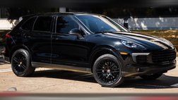 2018 Porsche Cayenne Platinum Ed.