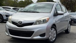 2012 Toyota Yaris Base 4D Hatchback