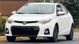 2016 Toyota Corolla S Plus