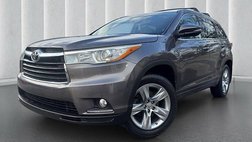 2015 Toyota Highlander Limited Platinum