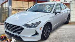 2021 Hyundai Sonata Hybrid Blue