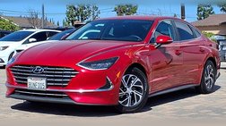 2021 Hyundai Sonata Hybrid Blue
