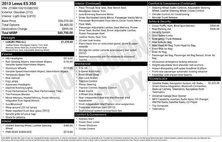 2013 Lexus ES 350 Base