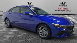 2026 Hyundai Elantra Hybrid Blue