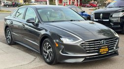 2021 Hyundai Sonata Hybrid Blue