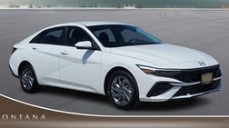 2025 Hyundai Elantra Hybrid Blue