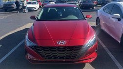 2023 Hyundai Elantra Hybrid Blue