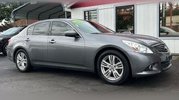 2012 Infiniti G25 Journey
