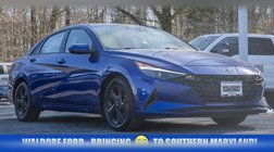 2021 Hyundai Elantra Hybrid Blue