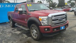 2015 Ford Super Duty F-350 Platinum