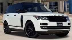 2017 Land Rover Range Rover HSE