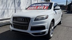 2015 Audi Q7 3.0T quattro S line Prestige