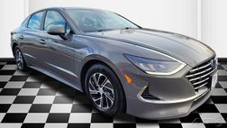 2021 Hyundai Sonata Hybrid Blue
