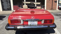 1986 Mercedes-Benz 560-Class 560 SL