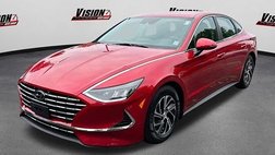 2020 Hyundai Sonata Hybrid Blue
