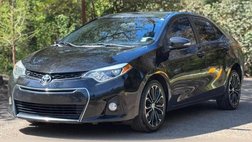 2016 Toyota Corolla S