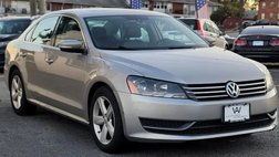 2013 Volkswagen Passat SE PZEV