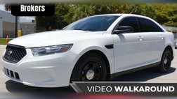2018 Ford Taurus Police Interceptor