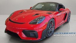 2025 Porsche 718 Boxster Spyder RS