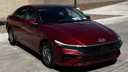 2024 Hyundai Elantra Hybrid Blue