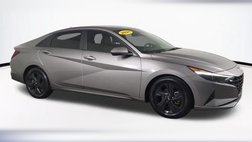 2021 Hyundai Elantra Hybrid Blue