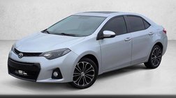 2014 Toyota Corolla S Plus