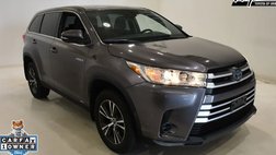 2019 Toyota Highlander Hybrid LE