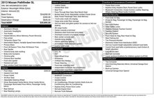 2013 Nissan Pathfinder S