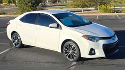 2014 Toyota Corolla S Plus