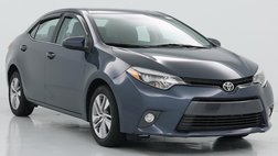 2016 Toyota Corolla LE Eco Premium