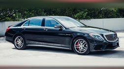 2016 Mercedes-Benz S-Class AMG S 63