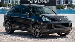 2018 Porsche Cayenne Platinum Edition