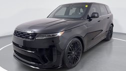 2024 Land Rover Range Rover Sport SV Edition One Obsidian Black