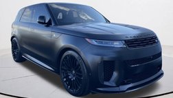 2024 Land Rover Range Rover Sport SV Edition One Obsidian Black