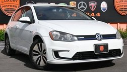 2016 Volkswagen e-Golf SE