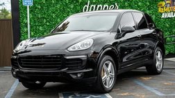 2018 Porsche Cayenne Platinum Edition