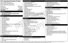 2012 Jeep Grand Cherokee Overland