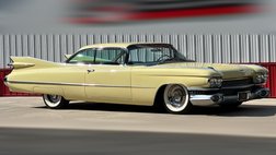 1959 Cadillac DeVille Deluxe, Gotham Gold, Air Ride 390 V8 A/C Stunner!