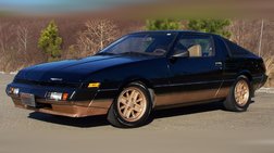 1984 Plymouth 65K 5-SPEED 2.6L FUEL INJ TURBO LEATHER COLD AC RWD COUPE