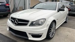 2012 Mercedes-Benz C-Class C 63 AMG